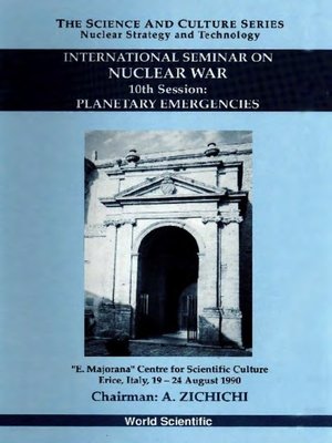 cover image of Planetary Emergencies: 10th International Seminar On Nuclear War